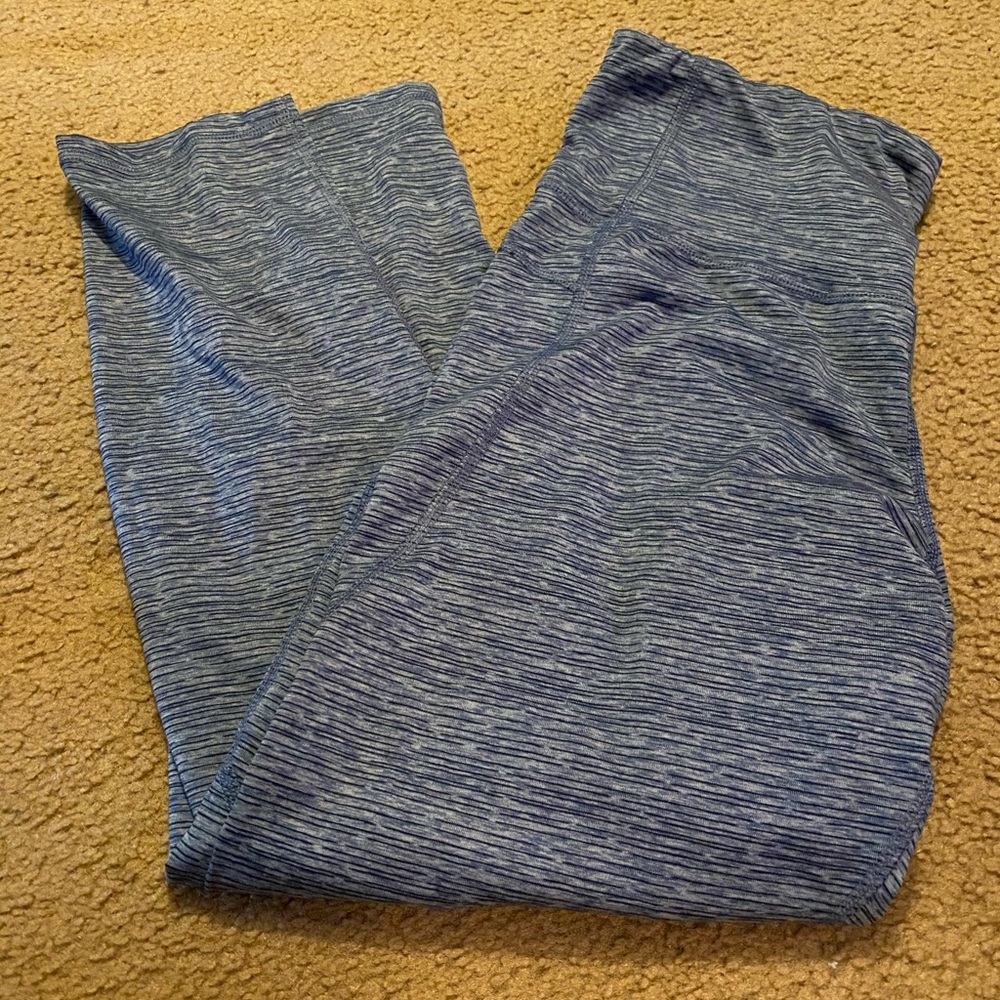 Blue 7/8 leggings